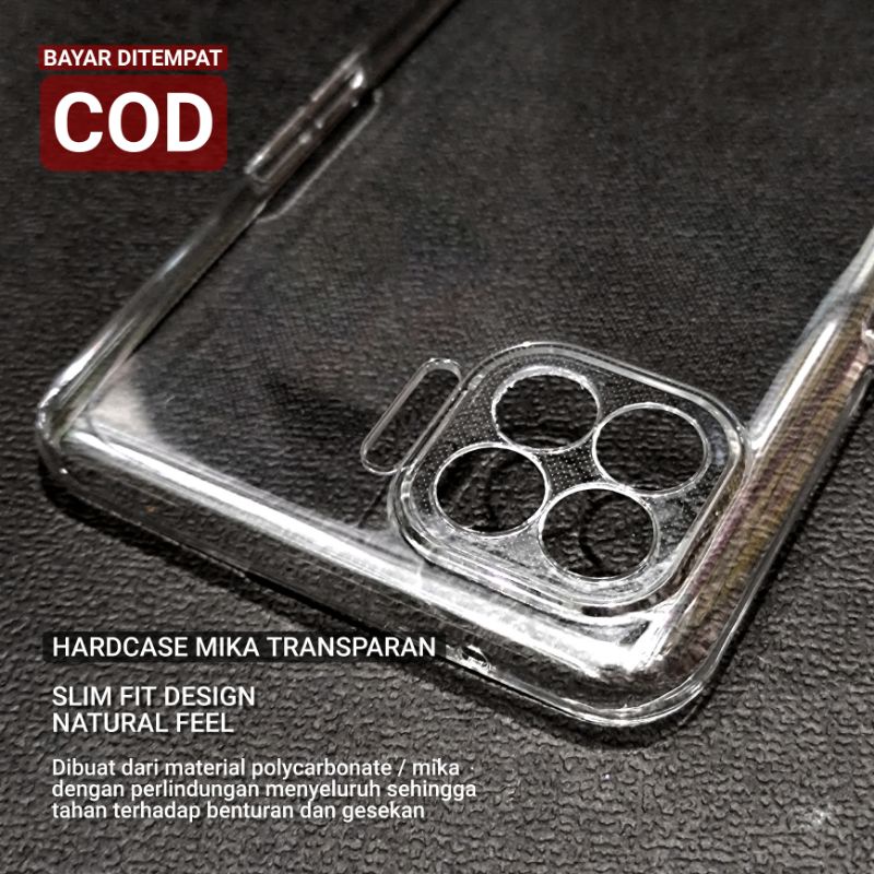 OPPO RENO 4F, OPPO RENO 4, OPPO RENO 5 HARDCASE MIKA TRANSPARAN