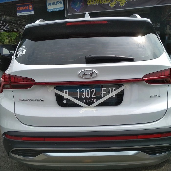 Cover plat nomor acrylic mika