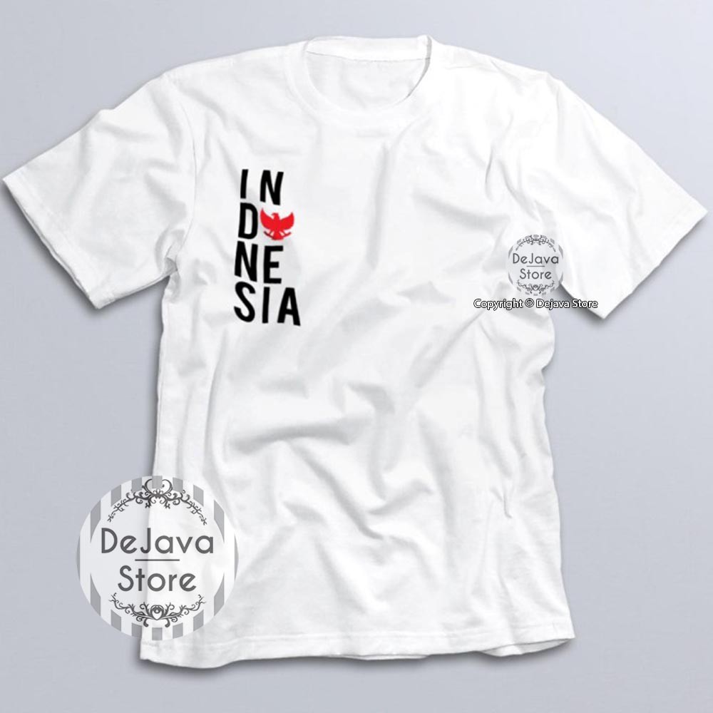 Kaos Distro Garuda Indonesia Dada Baju Kemerdekaan Agustus Cotton Combed 30s Unisex Premium | 1620-0