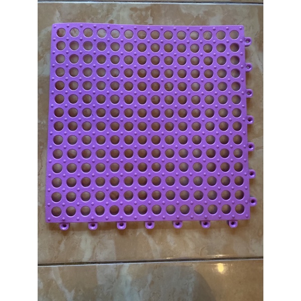 Alas kandang kucing anjing kelinci alas 30x30cm-Lilac