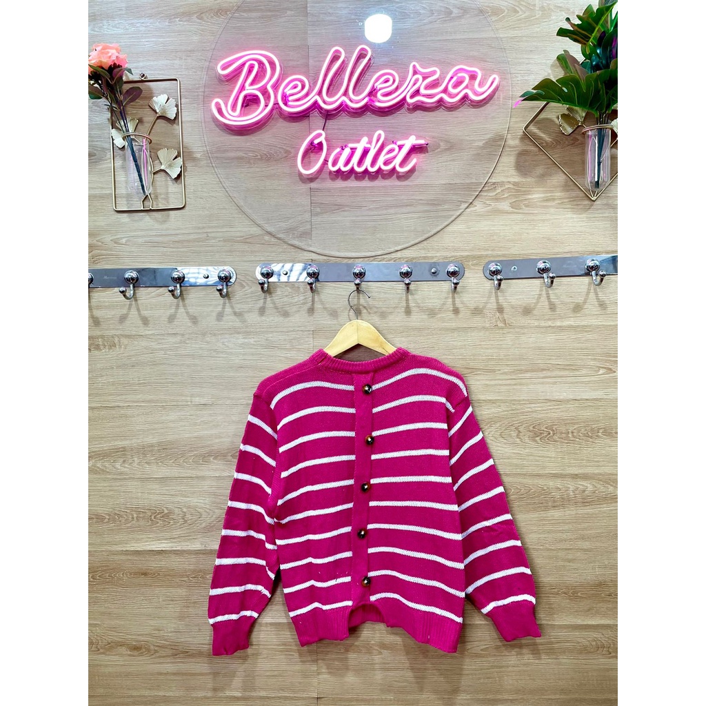 Belleza outlet baju rajut Cardigan rajut atasan wanita Shabira knite Cardy