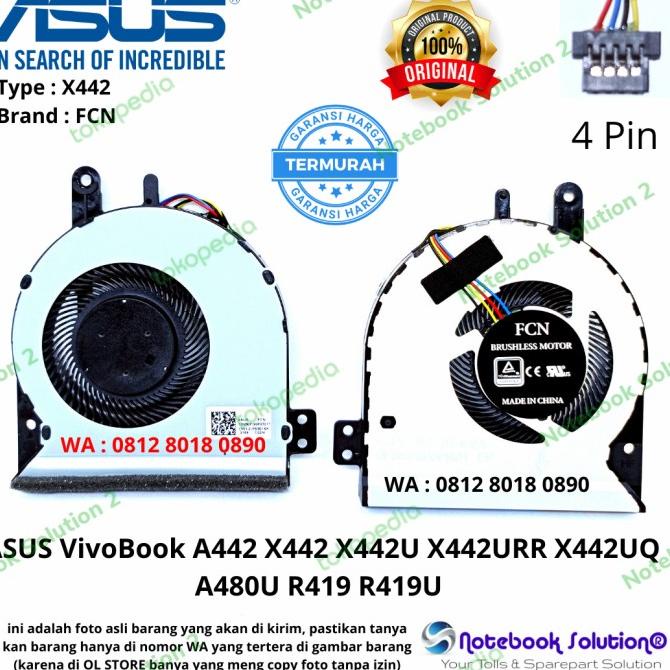 Fan Asus X442 X442U X442UA X442UQ X442UR X422URR A480U R419U