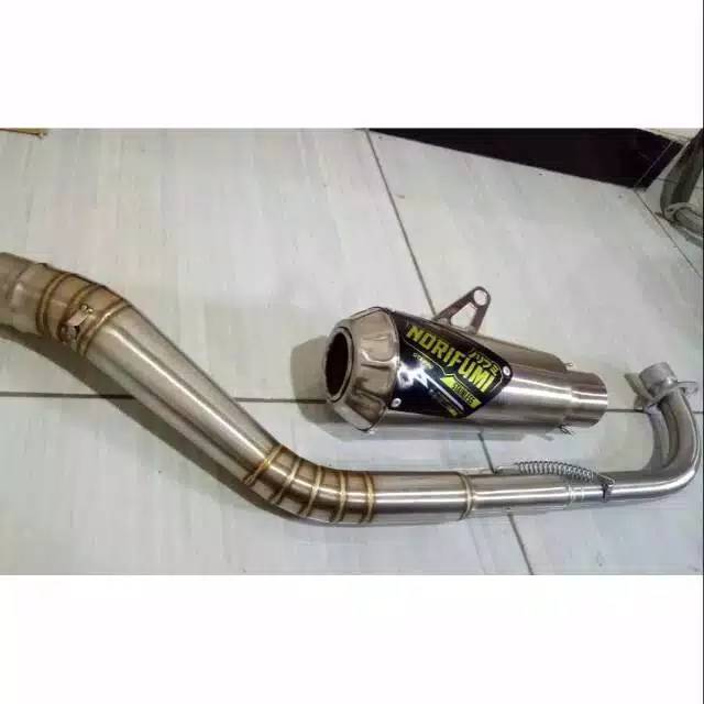 Knalpot Norifumi gtx bebek jupiter vega smes gren c70 supra 125 kharisma dll-1