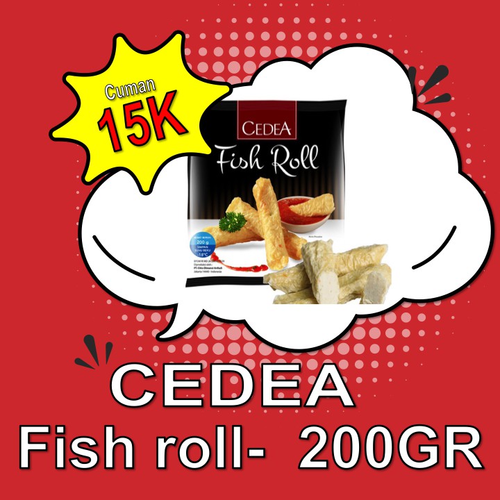 

CEDEA Fish Roll 200gr