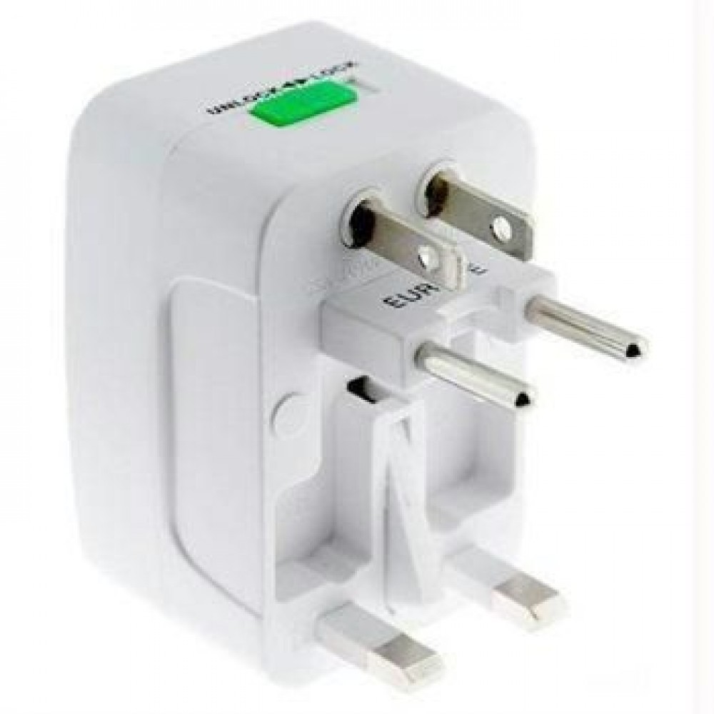 ADAPTOR INTERNASIONAL Universal Travel Adaptor EU AU UK US Colokon Stop Kontak Adaptor HP