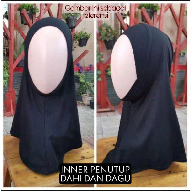 Inner Hijab Penutup Dahi dan Dagu