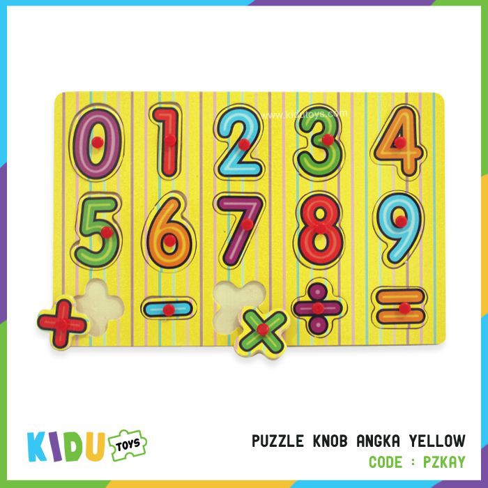 Mainan Anak Puzzle Knob Part 1 Kidu Toys