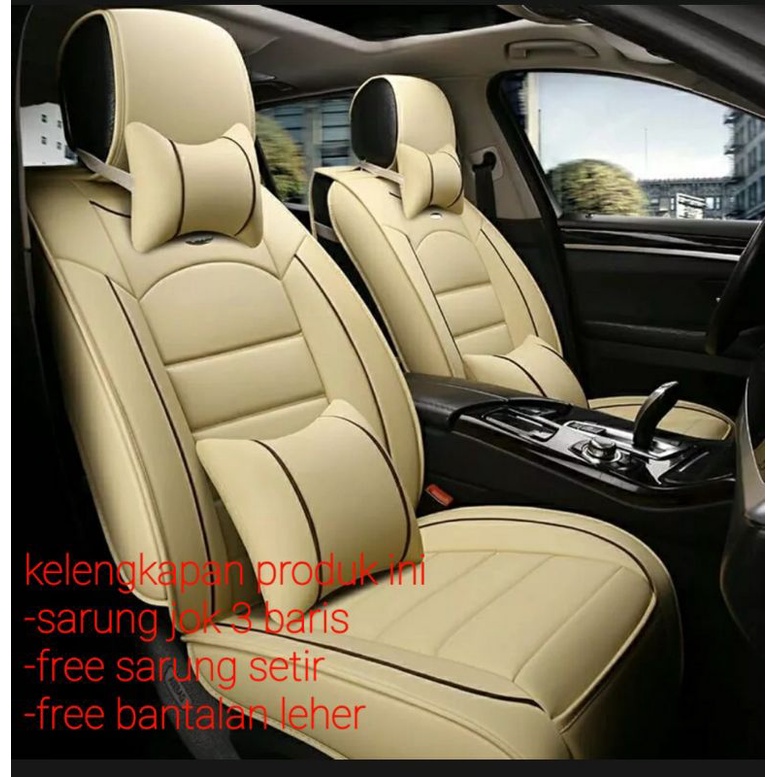 Sarung jok mobil Avanza,Apv,calya 3baris