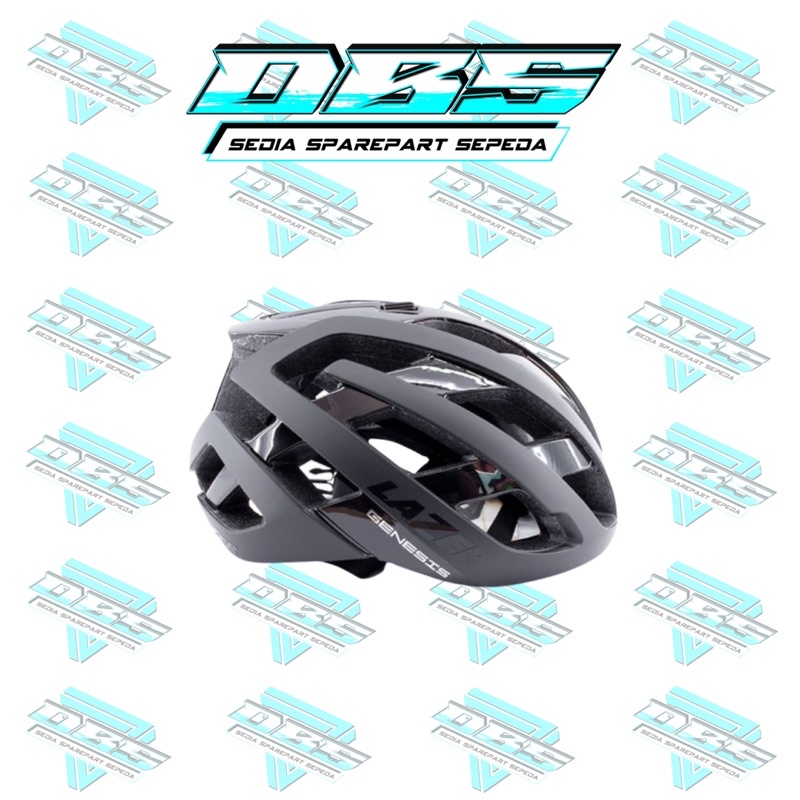 HELM LAZER GENESIS AF BLACK L 58-61 HELMET LAZER ORIGINAL