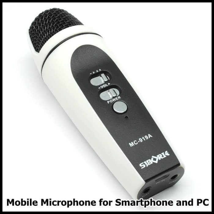 Taffware Siborie Mobile Microphone for Smartphone and PC MC 919A