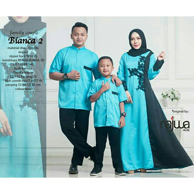 Sarimbitan keluarga / couple baju muslim keluarga / sarimbit muslim keluarga