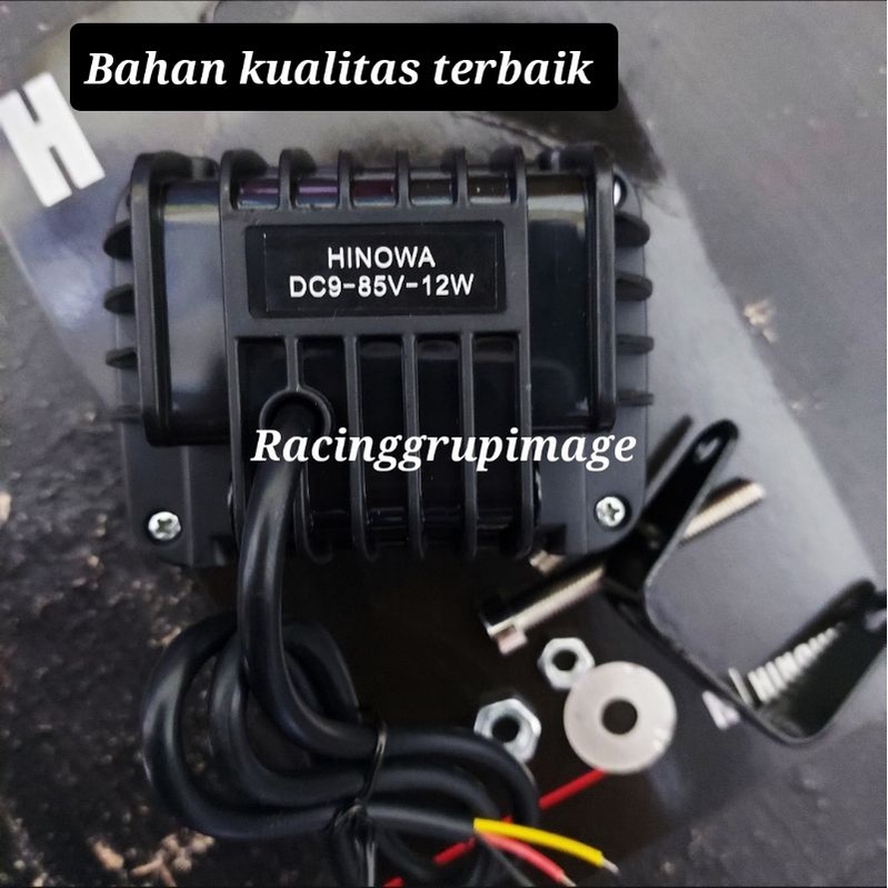 LAMPU SOROT  MOTOR - LAMPU TEMBAK JS 4353 - LAMPU STROBO 6 MATA KOTAK MINI