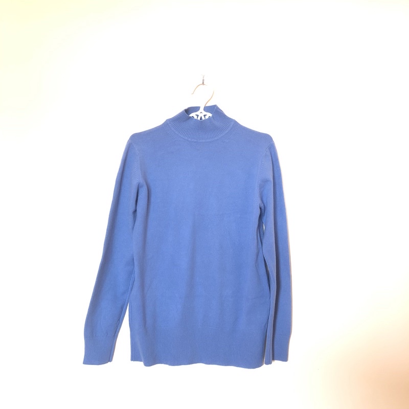 SWEATER KNIT SEMI TURTLENECK