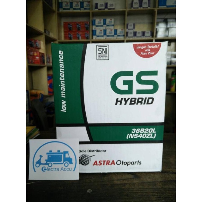 Aki Mobil Mitsubishi Xpander NS40ZL GS Astra Hybrid Aki Basah electra87 Ayo Beli