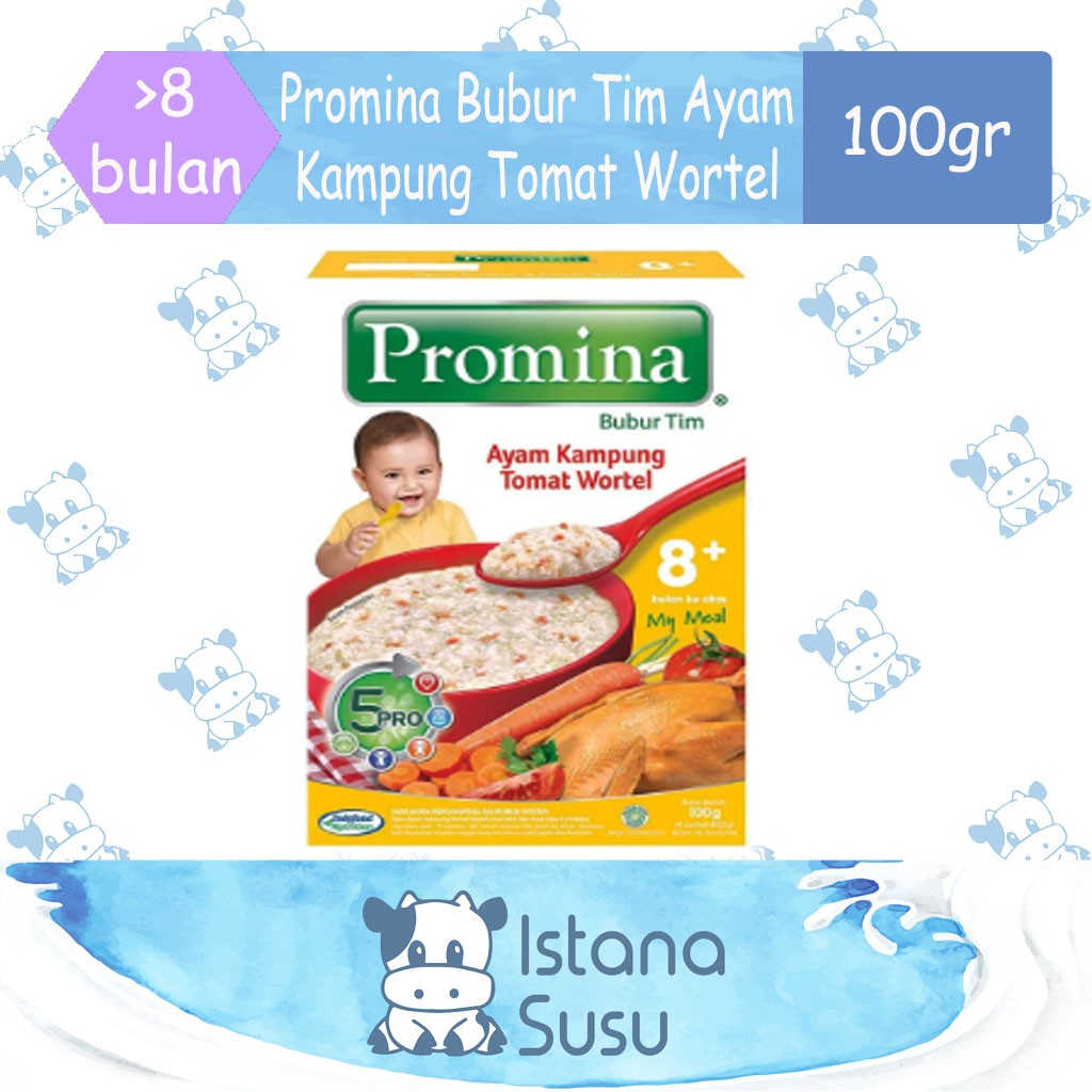 Promina Bubur Tim Bayi Usia 8+ Bulan 100g