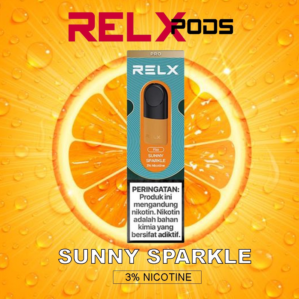 Jual RELX Infinity Pod Pro Sunny Sparkle Orange Soda Jeruk 1 Pack