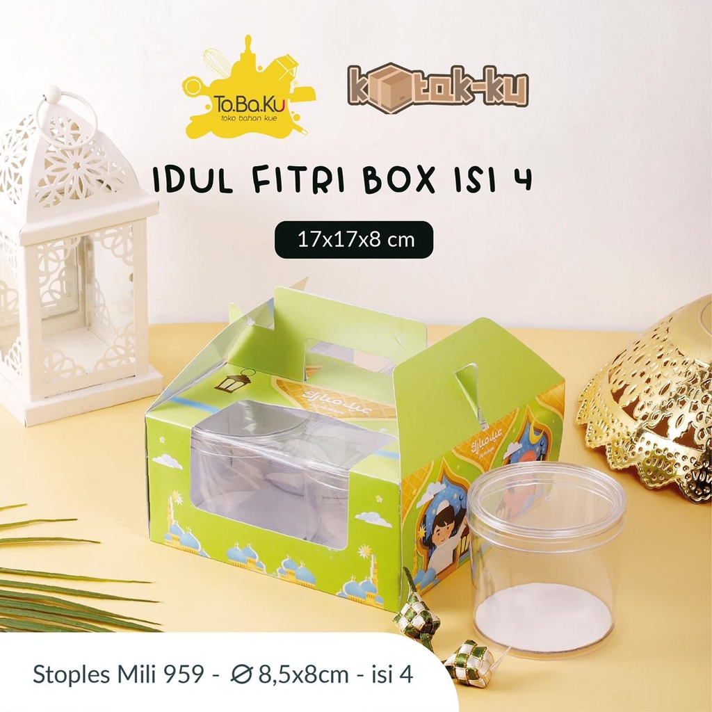 

Kotak-Ku Idul Fitri Box isi 4