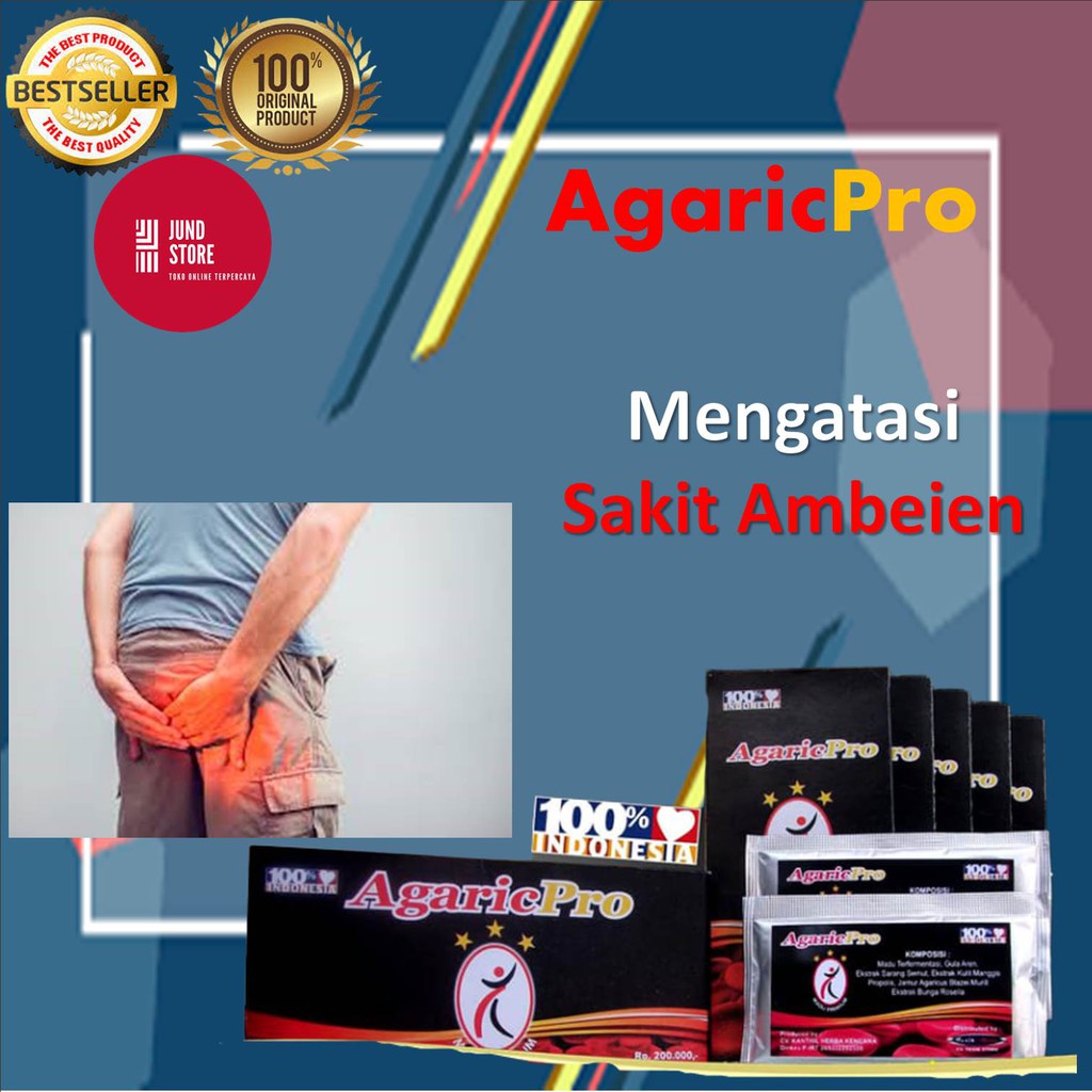 Agaricpro - Obat Ambeien Tadisional Alami 100% Herbal