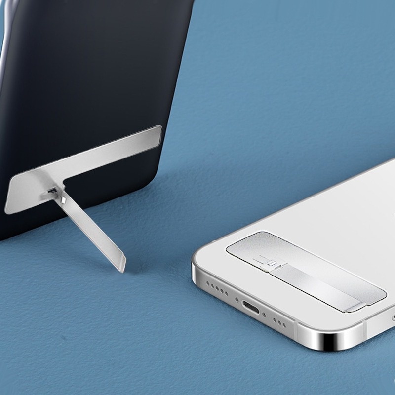 Bracket Dudukan Handphone Tablet Universal Model Lipat Bahan Stainless Steel