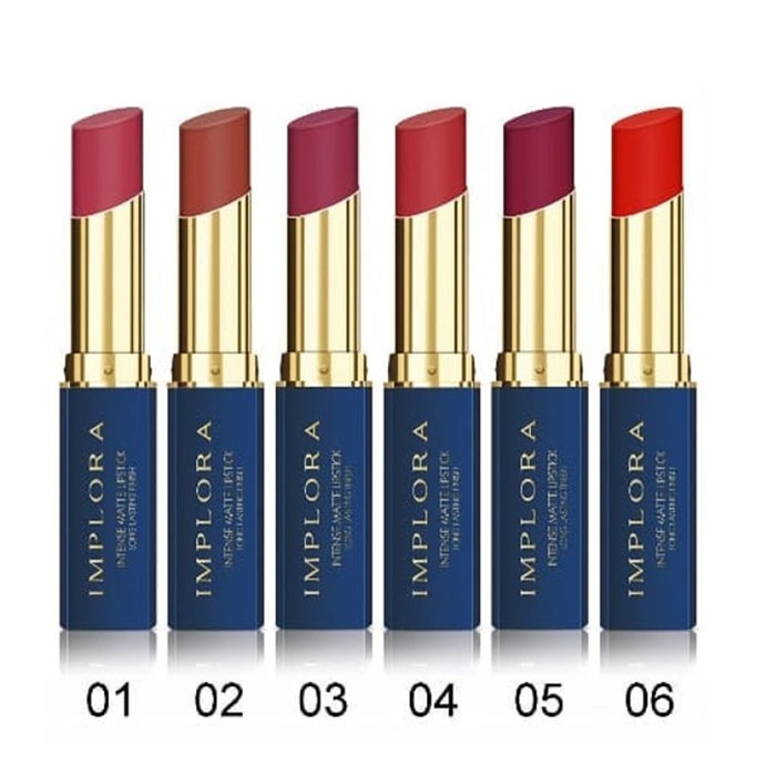 ORIGINAL Implora Intense Matte Lipstick Long Lasting Murah