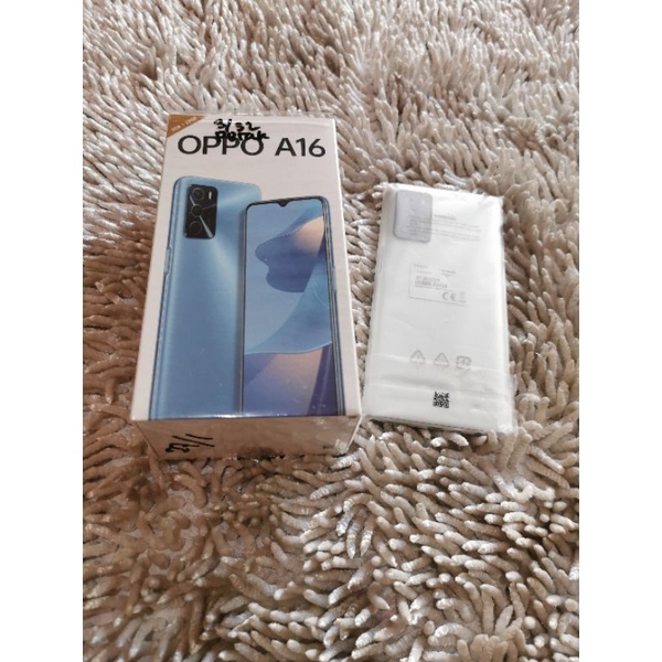 Oppo A16 Ram 3 32GB Fulset Garansi Resmi