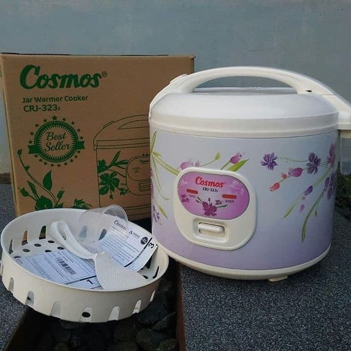 RICE COOKER / MAGIC COM COSMOS CRJ-323S / CRJ 323 S - 1,8 LITER ( 1,8L ) ORIGINAL ORI 100% TERMURAH