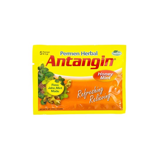 

ANTANGIN PERMEN SACHET- MELEGAKAN TENGGOROKAN