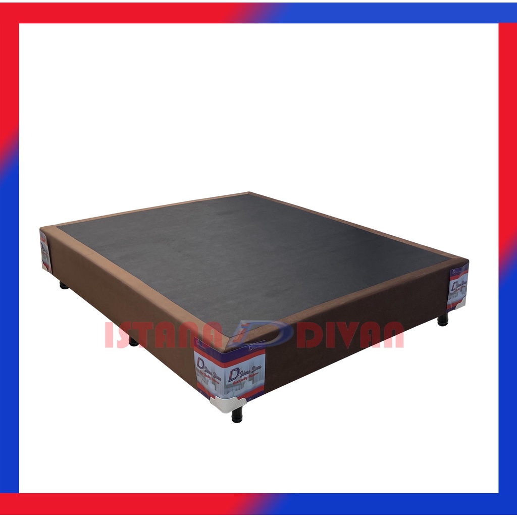 Divan dipan tanpa sandaran bahan bludru