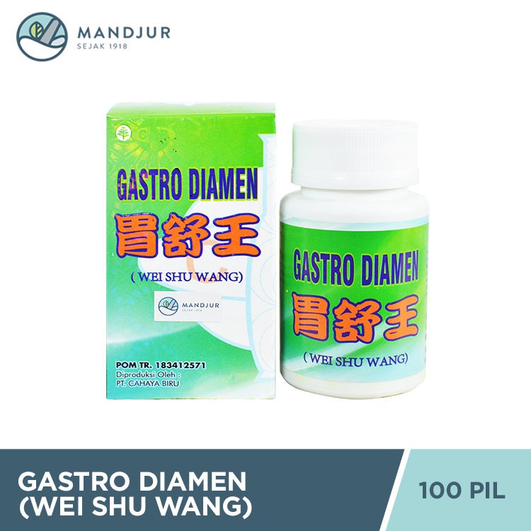 Gastro Diamen (Wei Shu Wang) - Obat Asam Lambung