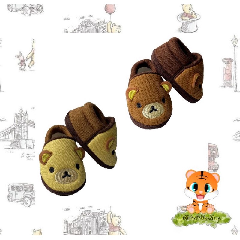 Sepatu Anak Laki Laki Perempuan / Sepatu Bayi 0-10 bulan / Sepatu Prewalker Bayi - Rilakuma