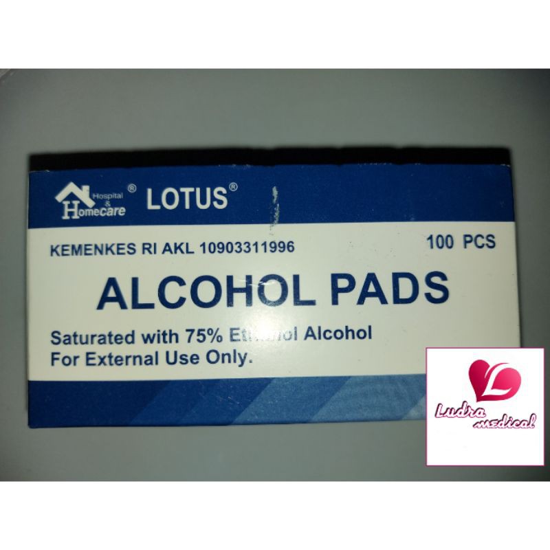 Lotus /Nesco Alkohol Swab /Tisu Alkohol 75%