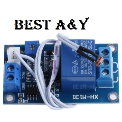 XH-M131 Photosensitive Resistor Light LDR Relay Module Detection Saklar Otomatis Relay 12V Sensor La