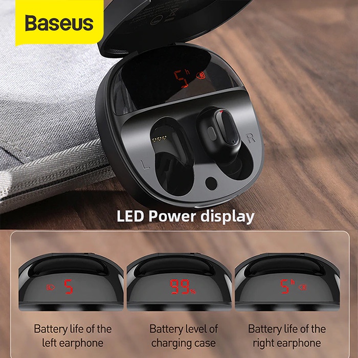 Baseus Encok WM01 Plus True Wireless Bluetooth Earphone Mini TWS