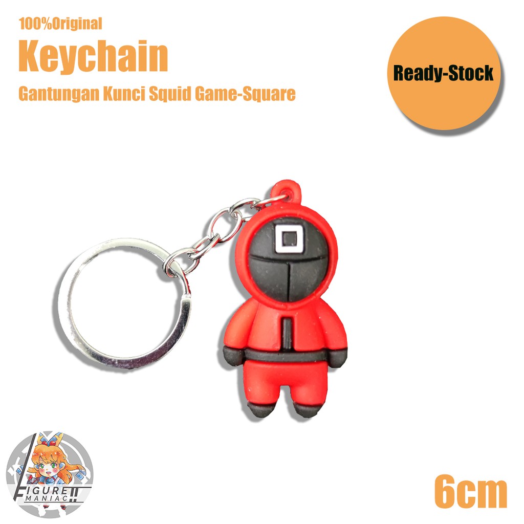 Gantungan Kunci Figure Squid Game Murah Ready Stock Seri 1