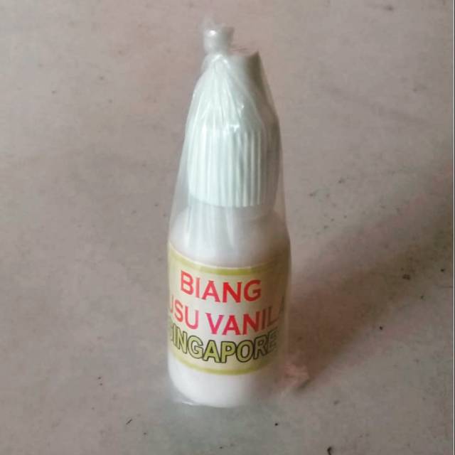 Biang susu vanila singapore ( perangsang ikan )