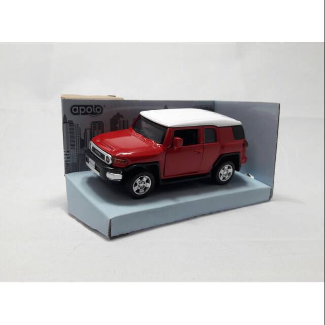 Toyota Fj Cruiser Merah Diecast Apolo Msz
