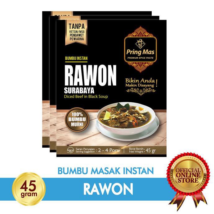 

Ready Oke] Bumbu Masak Rawon Pring Mas 2-4 Porsi