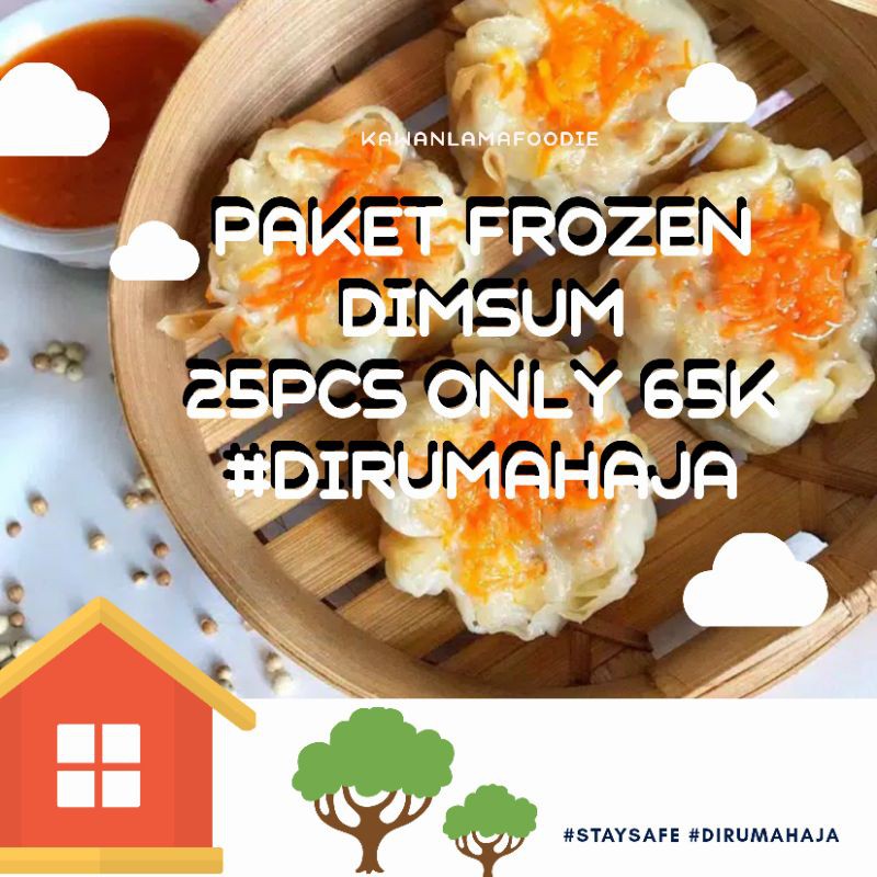 

paket Frozen dimsum