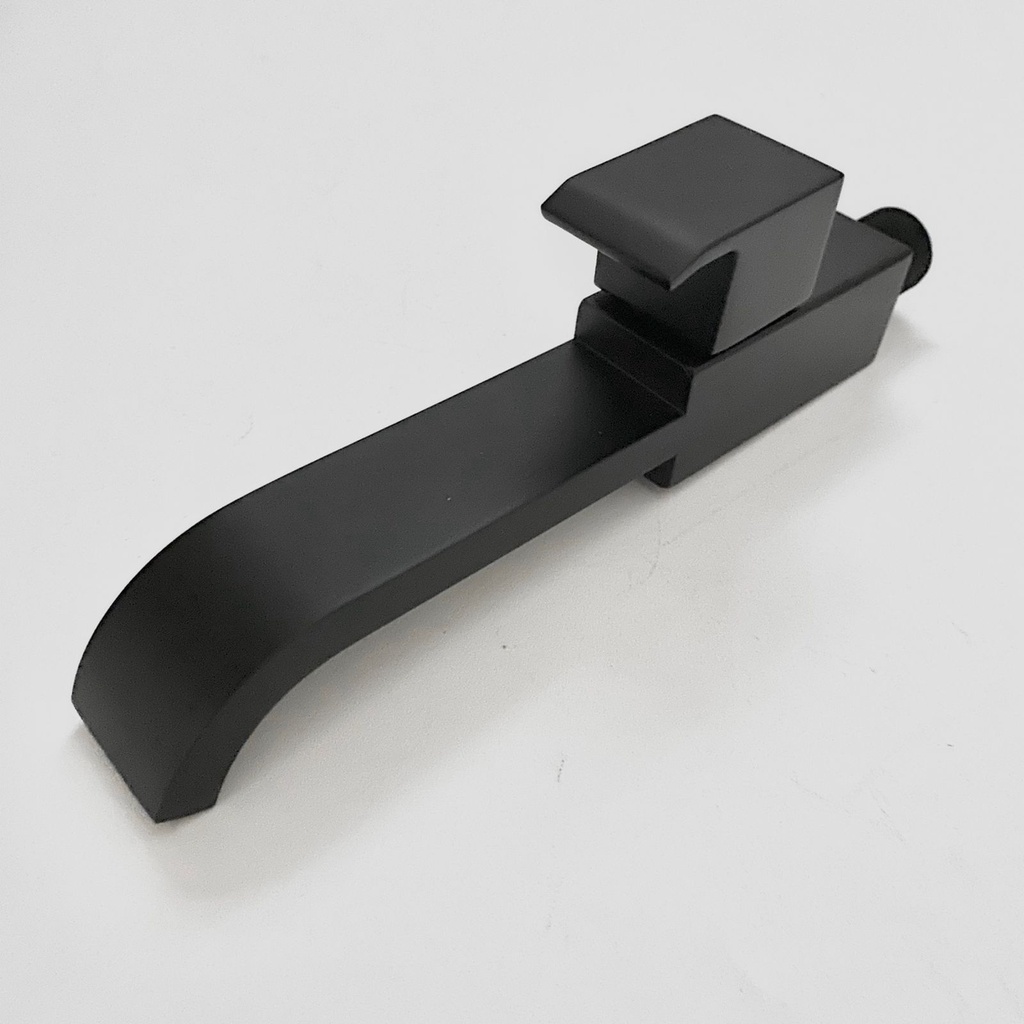 Kran air Tembok Kotak Panjang Hitam GT14-Keran Tembok Kamar Mandi Long Unik Bathroom Faucet BLack GT1004