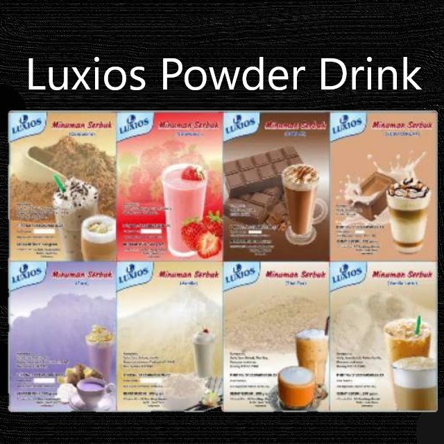 Luxios Powder Drink, Serbuk Minuman 500 gram