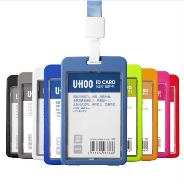 

Tempat Kartu Unik / ID Card Holder Motif Polos For Kartu MRT Lux 15th