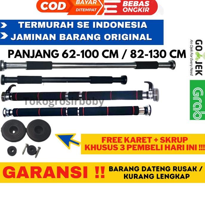 Pull Up Bar Tiang Pull Up Door Chinning Bar PREMIUM QUALITY GARANSI
