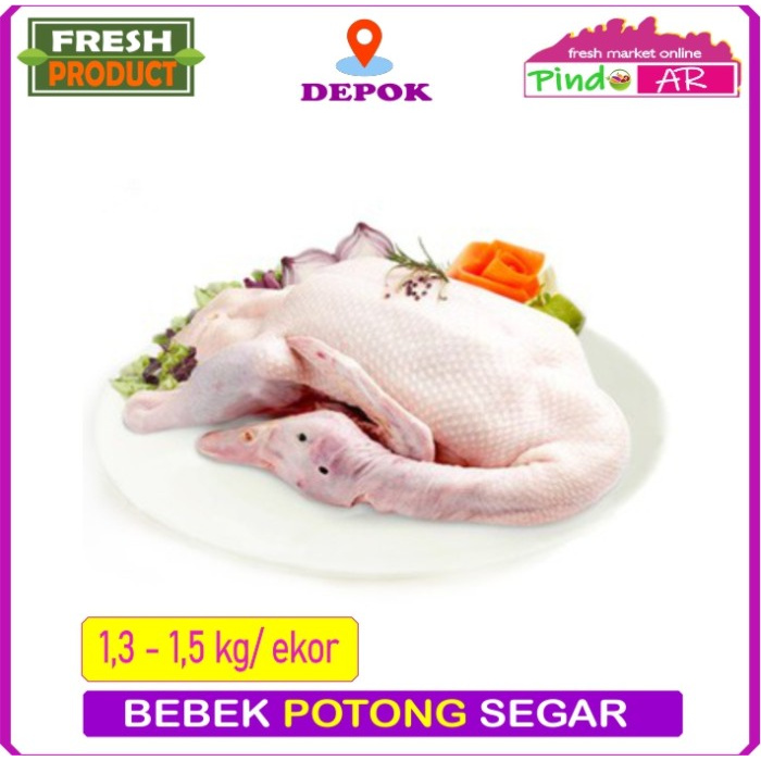 

BEBEK POTONG DIJAMIN BARU DAN SEGAR 1 EKOR - UTUH