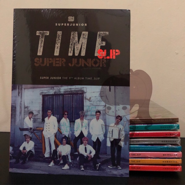 SUPER JUNIOR - 9th ALBUM "TIME SLIP'