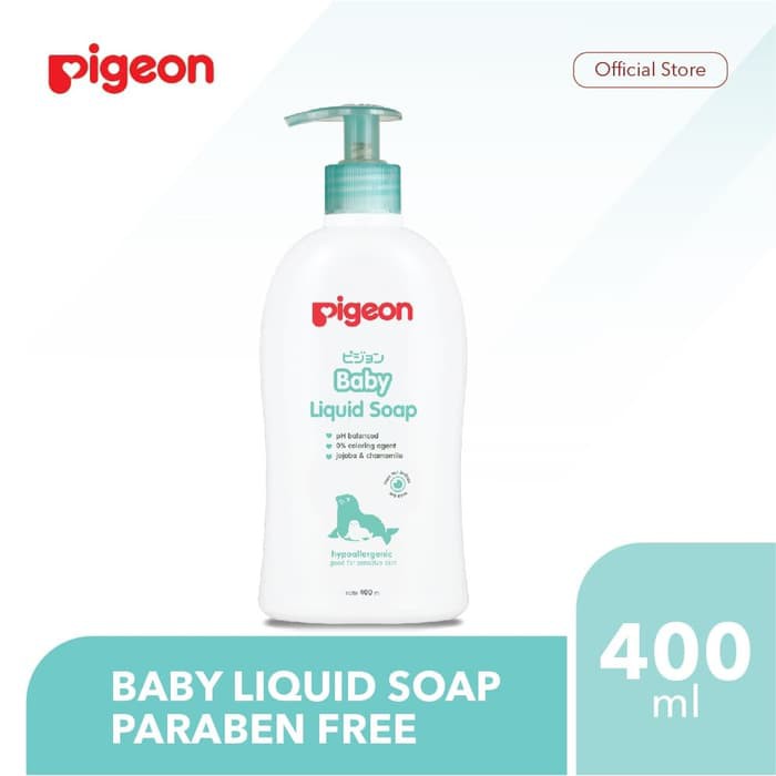 Pigeon Baby Liquid Soap Chamomile Pump 400ml / 400 ml - PG33