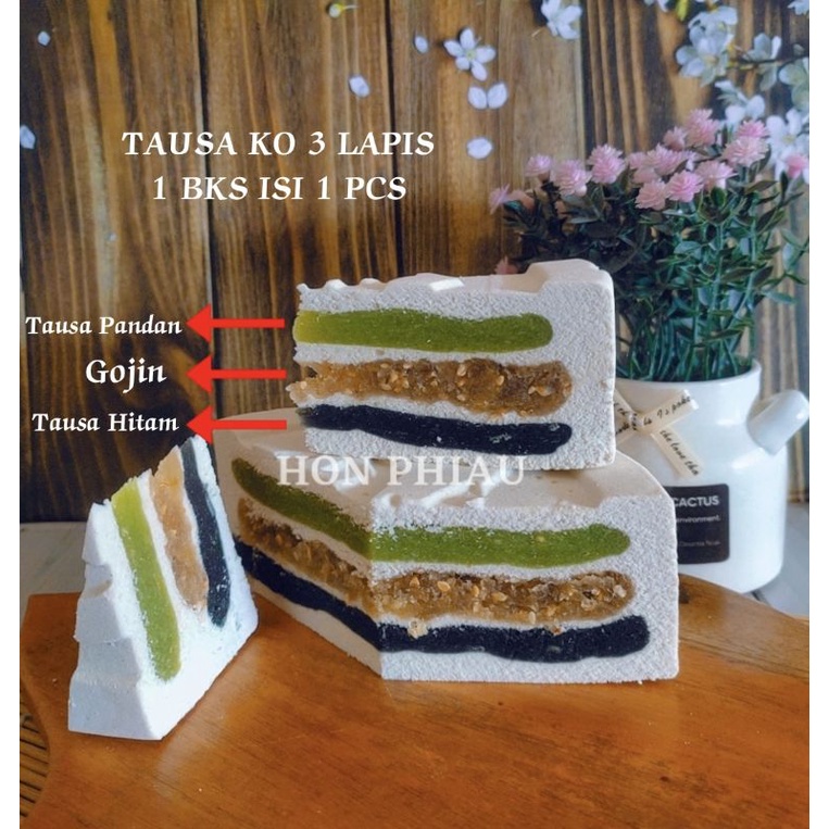 

KUE BULAN/MOON CAKE/TIONG CIU PIA TAU SA KO 3 LAPIS GOJIN MERK HON PHIAU