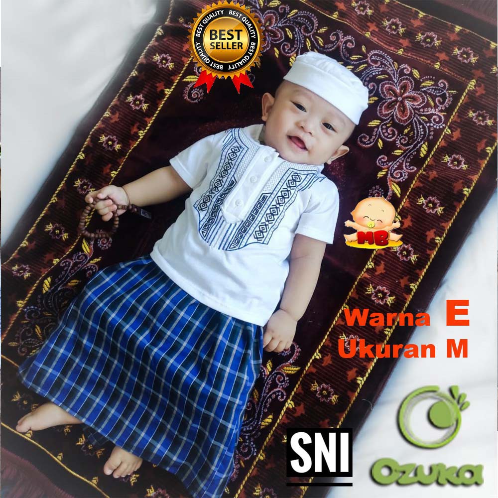 Baju Koko Bayi Laki Laki Newborn 0 6 12 Bulan Taqwa Bayi Sarung Instan Baju Muslim Kokoh Bayi Aqiqah