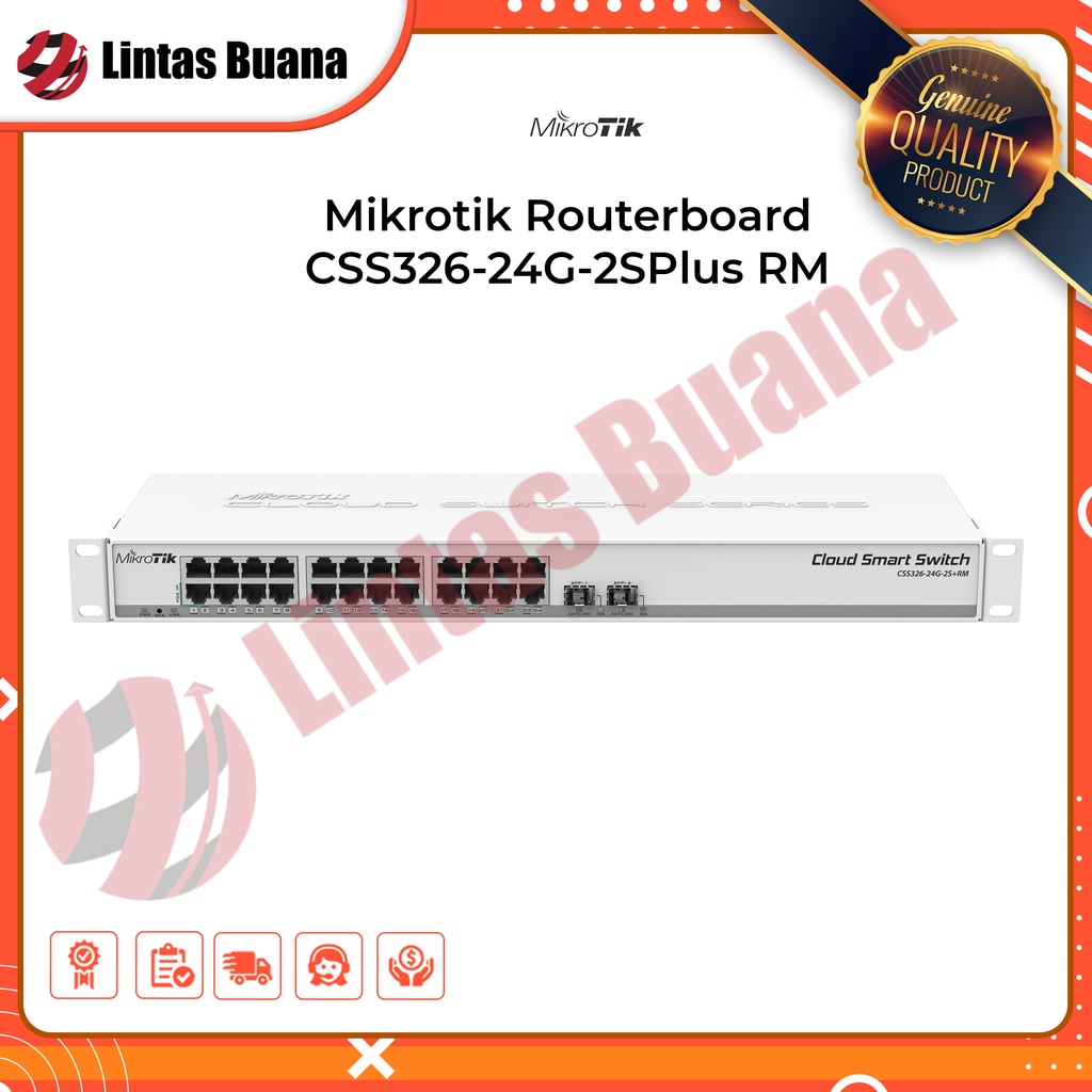 Mikrotik CSS326-24G-2S+RM / CSS326 24G 2S+RM