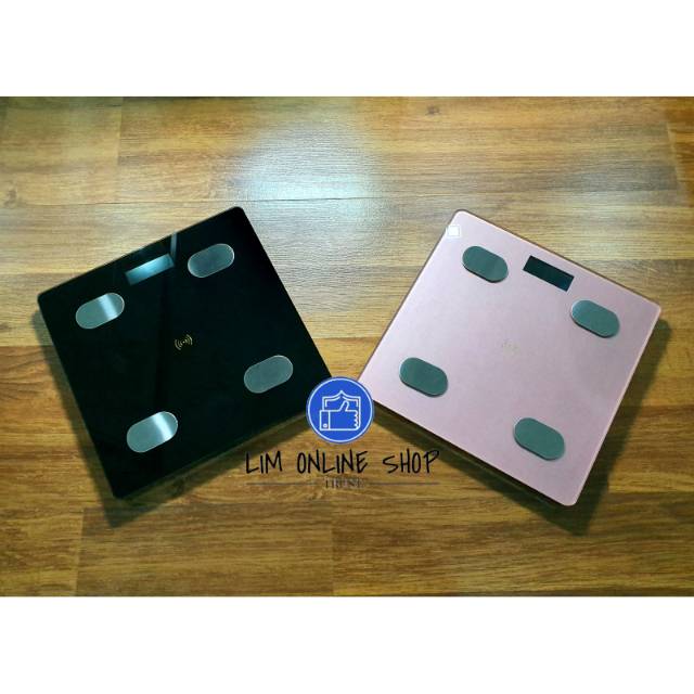 Timbangan Badan Digital Pintar Bluetooth For Android &amp; IOS Smart Body Scale