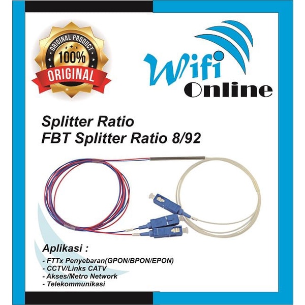 Splitter Ratio/FBT Splitter Ratio 8/92